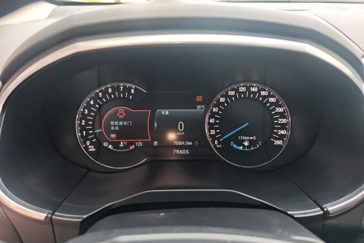 Used Ford Edge 2018 EcoBoost 245 Four-Wheel Drive Titanium 7-Seater Instrument Cluster