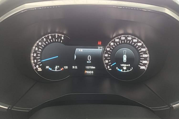 Used Ford Edge 2018 EcoBoost 245 Four-Wheel Drive Titanium 7-Seater Instrument Cluster