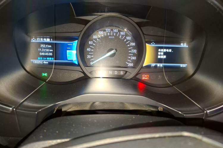 Used Ford Edge 2018 EcoBoost 245 Two-Wheel-Drive Titanium 7-Seater China V Standard Instrument Cluster