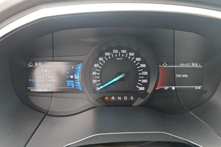Used Ford Edge 2018 EcoBoost 245 Two-Wheel-Drive Titanium 7-Seater China V Standard Instrument Cluster