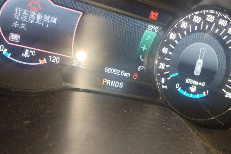 Used Ford Edge 2018 EcoBoost 245 Four-Wheel Drive Titanium Plus 7-Seater China VI Standard Odometer Close Up
