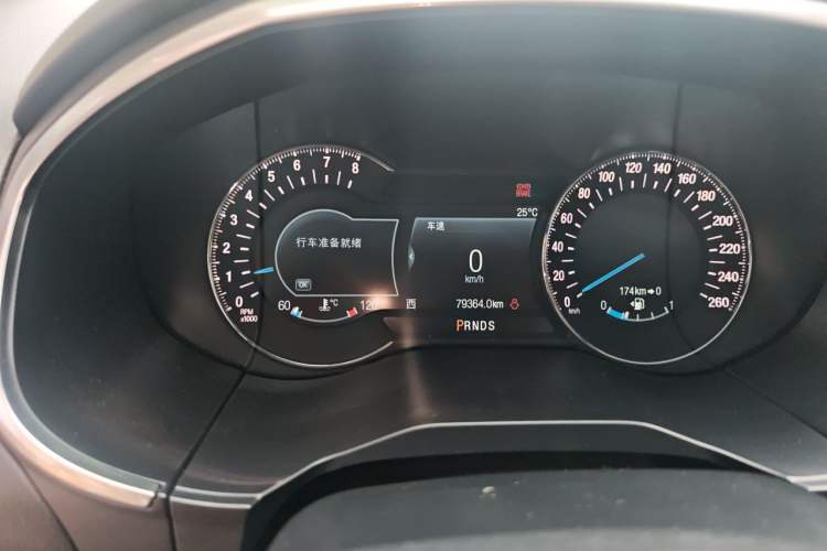 Used Ford Edge 2018 EcoBoost 245 Four-Wheel Drive Titanium 7-Seater Odometer Close Up
