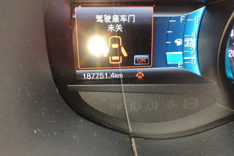 Used Ford Edge 2018 EcoBoost 245 Two-Wheel-Drive Titanium 7-Seater China VI Standard Odometer Close Up