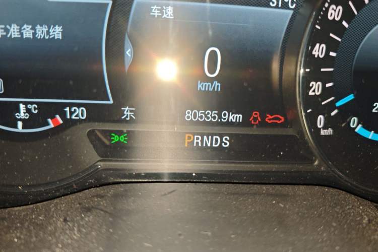 Used Ford Edge 2018 EcoBoost 245 4x4 Titanium Plus 7-Seater China V Standard Odometer Close Up