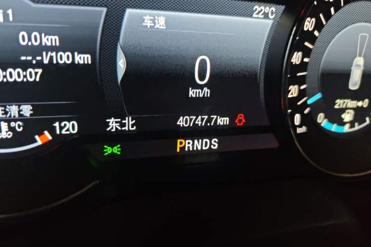 Used Ford Edge 2018 EcoBoost 245 4x4 Titanium Plus 7-Seater China V Standard Odometer Close Up