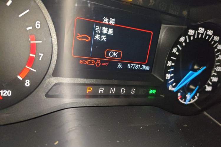 Used Ford Edge 2018 Facelifted EcoBoost 245 Two-Wheel-Drive Platinum Edition 5 Seats China V Emission Standard Odometer Close Up
