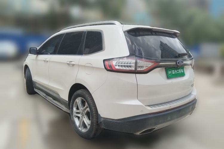Used Ford Edge 2018 EcoBoost 245 Four-Wheel Drive Titanium 7-Seater Rear Left 45 Deg