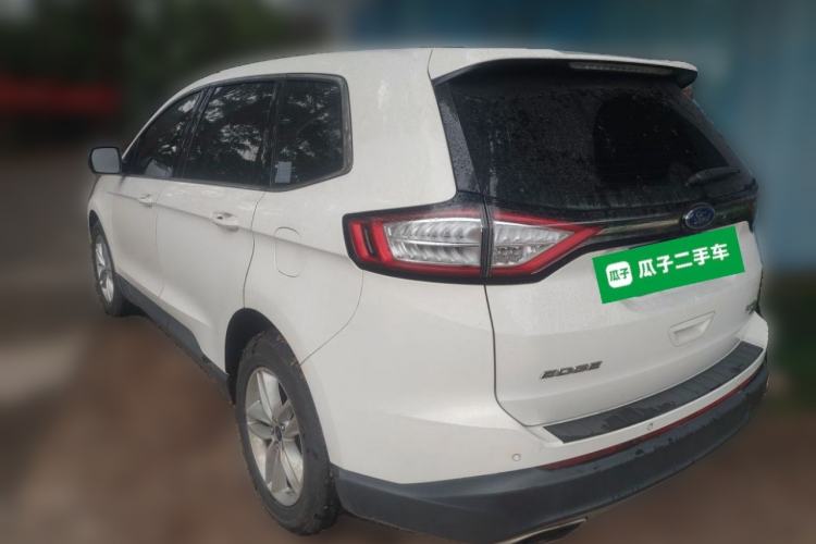 Used Ford Edge 2018 EcoBoost 245 Two-Wheel-Drive Platinum Edition 7-Seater China V Emission Standard Rear Left 45 Deg