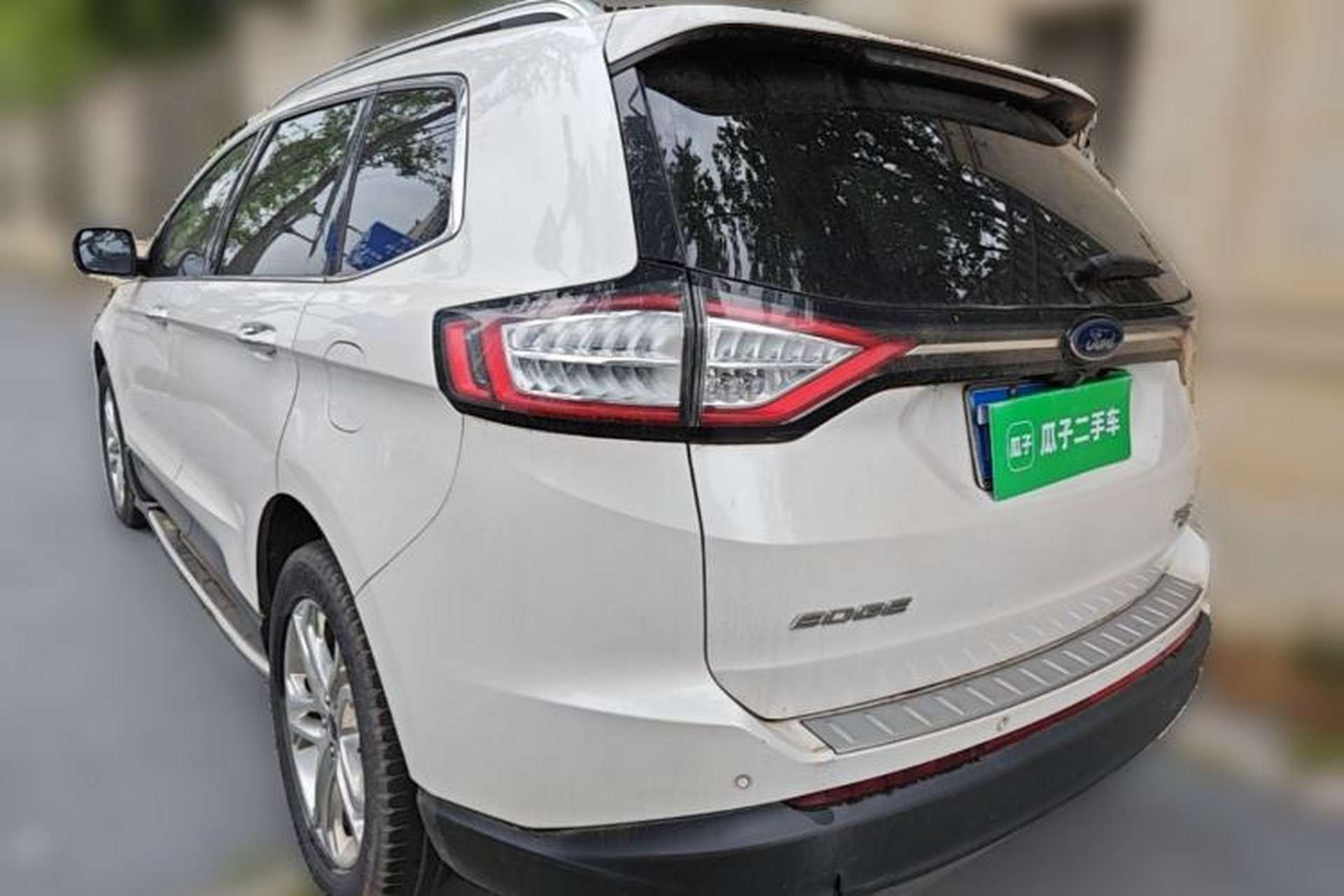 Used Ford Edge 2018 EcoBoost 245 Four-Wheel Drive Titanium 7-Seater Rear Left 45 Deg