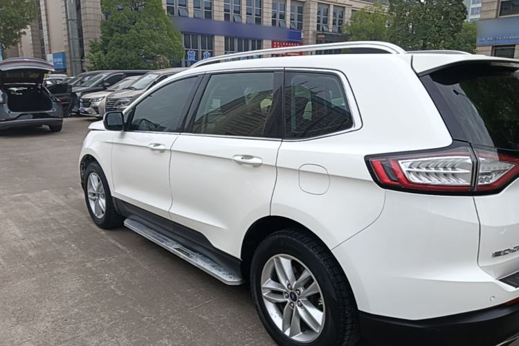 Used Ford Edge 2018 EcoBoost 245 Two-Wheel-Drive Platinum Edition 7-Seater China V Emission Standard Rear Left 45 Deg