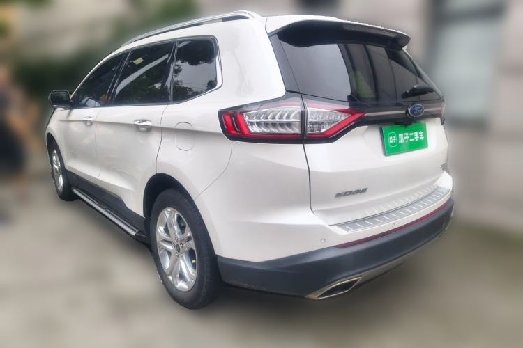 Used Ford Edge 2018 EcoBoost 245 Four-Wheel Drive Titanium 7-Seater Rear Left 45 Deg