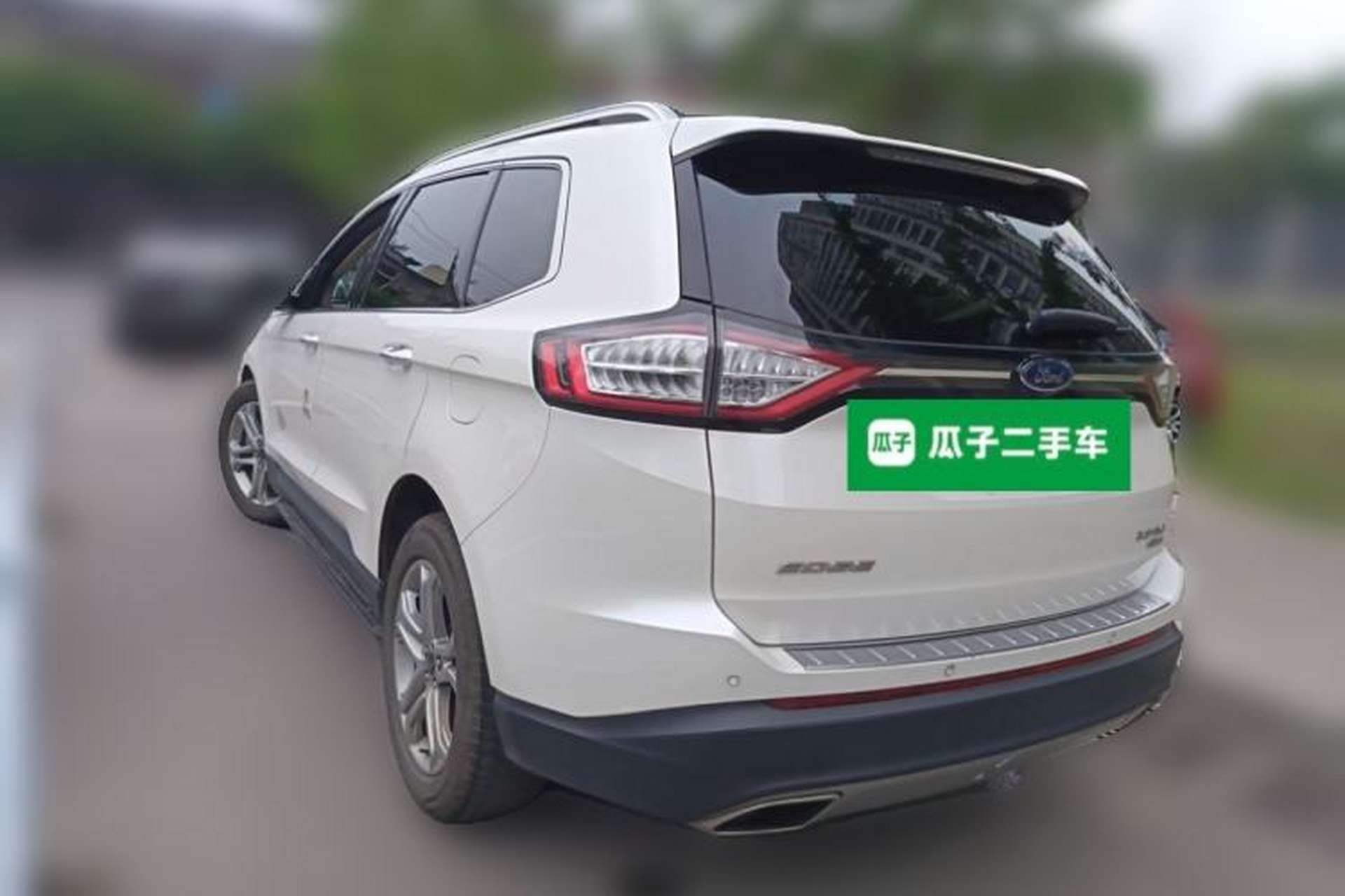 Used Ford Edge 2018 EcoBoost 245 Two-Wheel-Drive Titanium 7-Seater China V Standard Rear Left 45 Deg