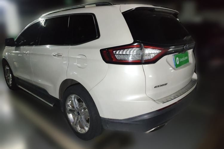 Used Ford Edge 2018 EcoBoost 245 Four-Wheel Drive Titanium 7-Seater Rear Left 45 Deg