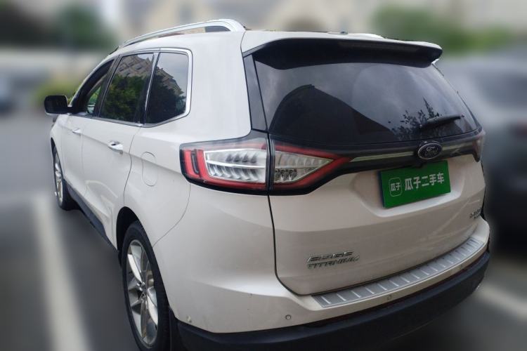 Used Ford Edge 2018 EcoBoost 245 Four-Wheel Drive Titanium 7-Seater Rear Left 45 Deg