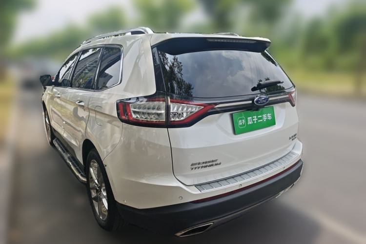 Used Ford Edge 2018 EcoBoost 245 Four-Wheel Drive Titanium 7-Seater Rear Left 45 Deg
