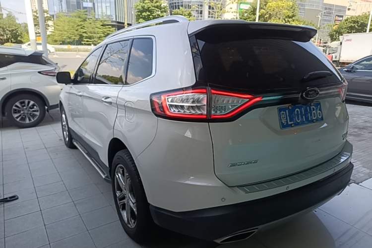 Used Ford Edge 2018 EcoBoost 245 Two-Wheel-Drive Titanium 7-Seater China V Standard Rear Left 45 Deg