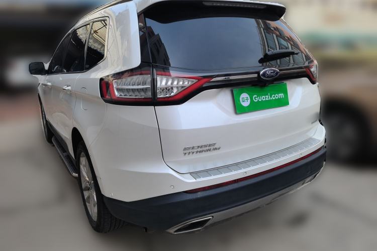 Used Ford Edge 2018 EcoBoost 245 Four-Wheel Drive Titanium 7-Seater Rear Left 45 Deg
