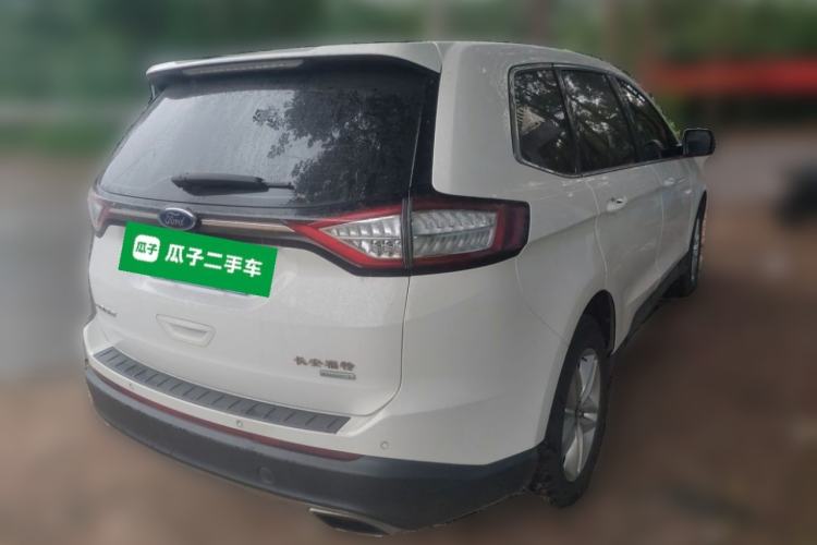 Used Ford Edge 2018 EcoBoost 245 Two-Wheel-Drive Platinum Edition 7-Seater China V Emission Standard Rear Right 45 Deg