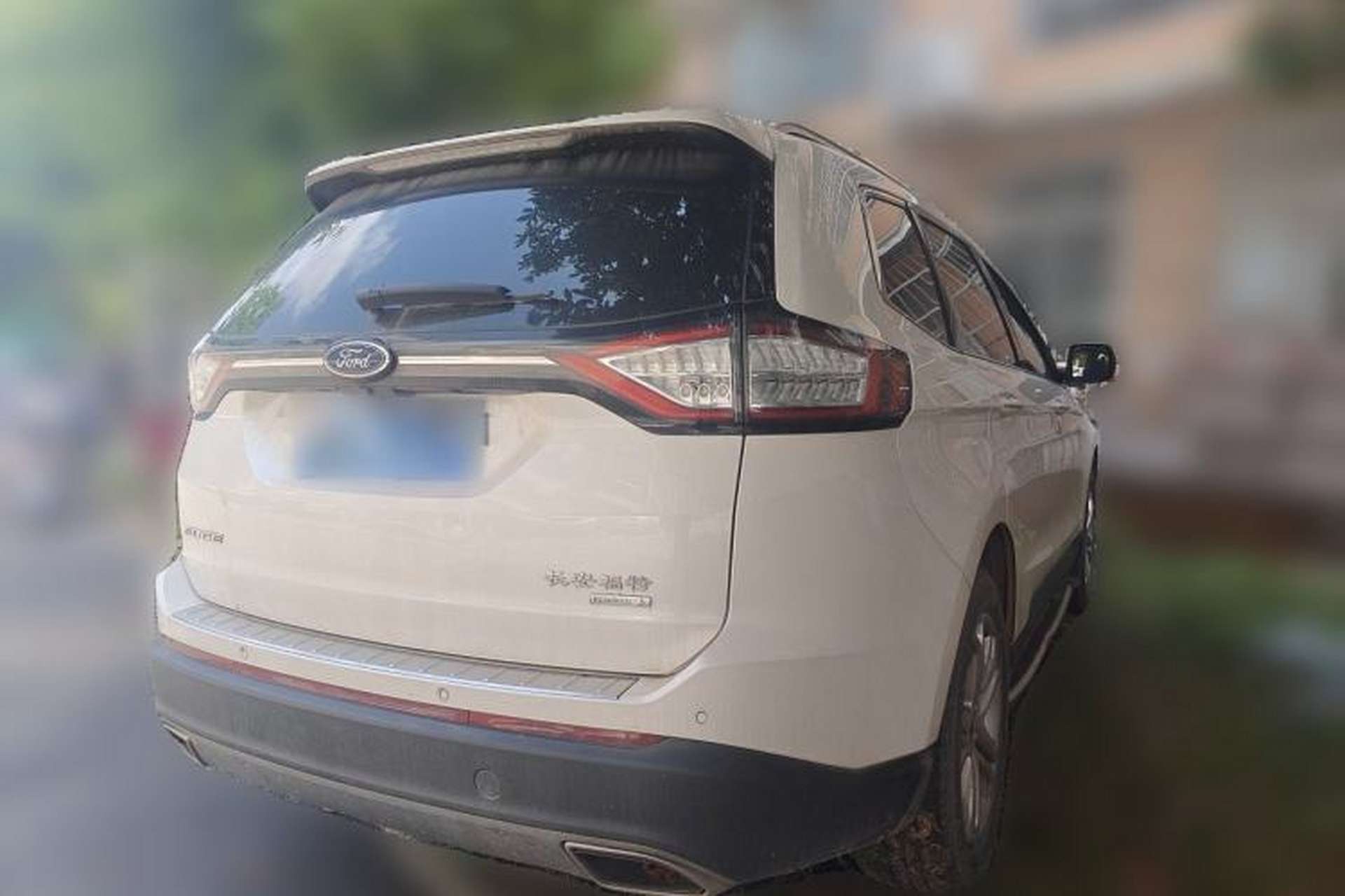 Used Ford Edge 2018 EcoBoost 245 Two-Wheel-Drive Titanium 7-Seater China V Standard Rear Right 45 Deg