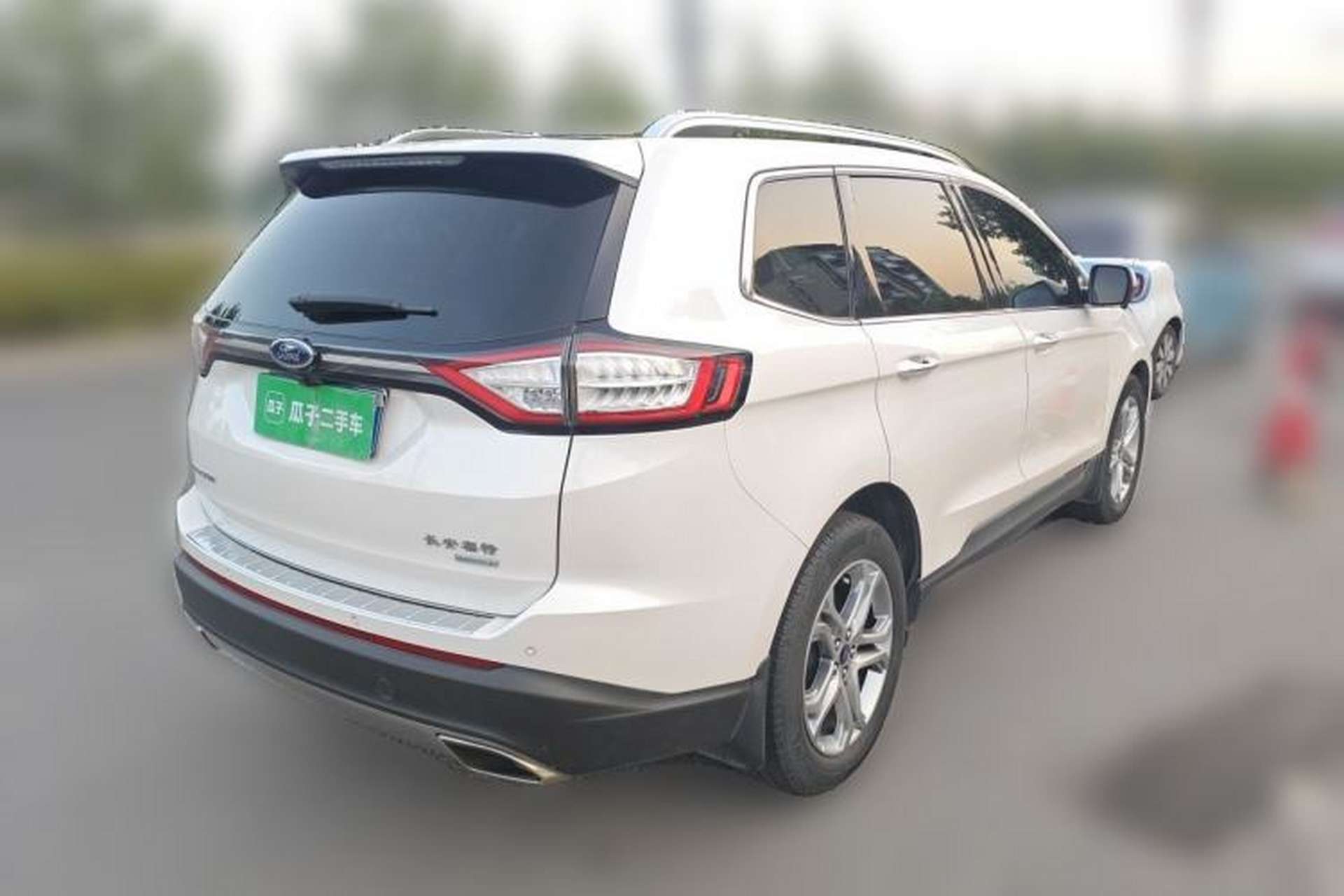 Used Ford Edge 2018 EcoBoost 245 Two-Wheel-Drive Titanium 7-Seater China V Standard Rear Right 45 Deg