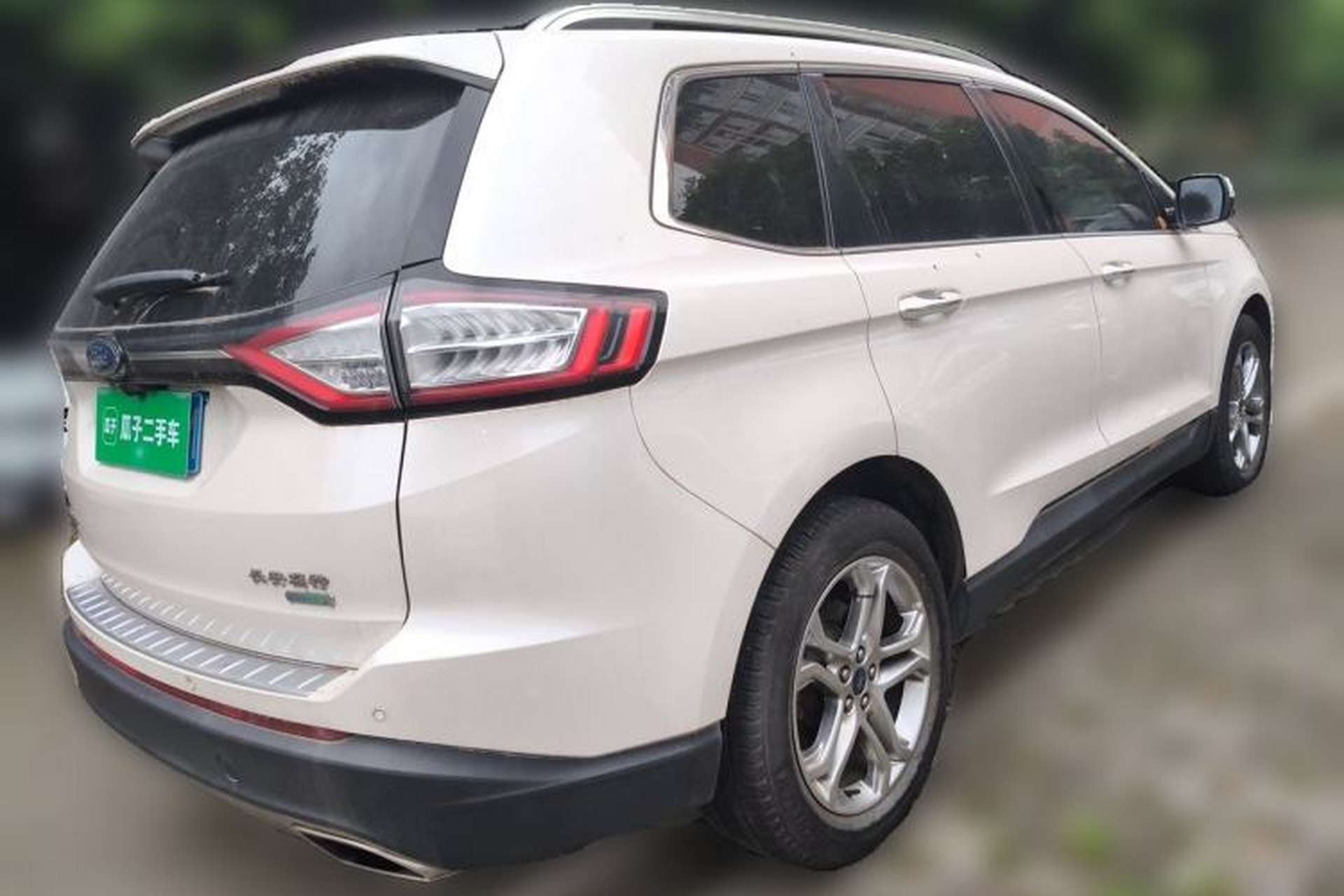 Used Ford Edge 2018 EcoBoost 245 Two-Wheel-Drive Titanium 7-Seater China V Standard Rear Right 45 Deg