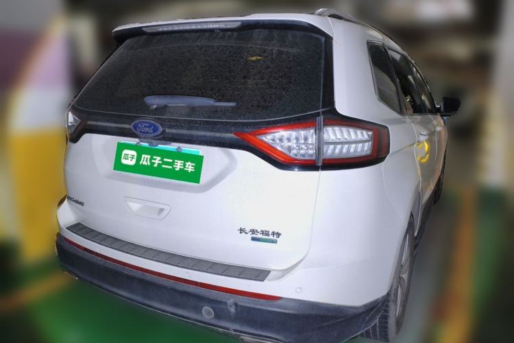 Used Ford Edge 2018 EcoBoost 245 Two-Wheel-Drive Platinum Edition 7-Seater China V Emission Standard Rear Right 45 Deg