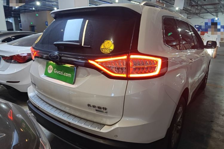 Used Ford Edge 2018 EcoBoost 245 Two-Wheel-Drive Titanium 7-Seater China V Standard Rear Right 45 Deg