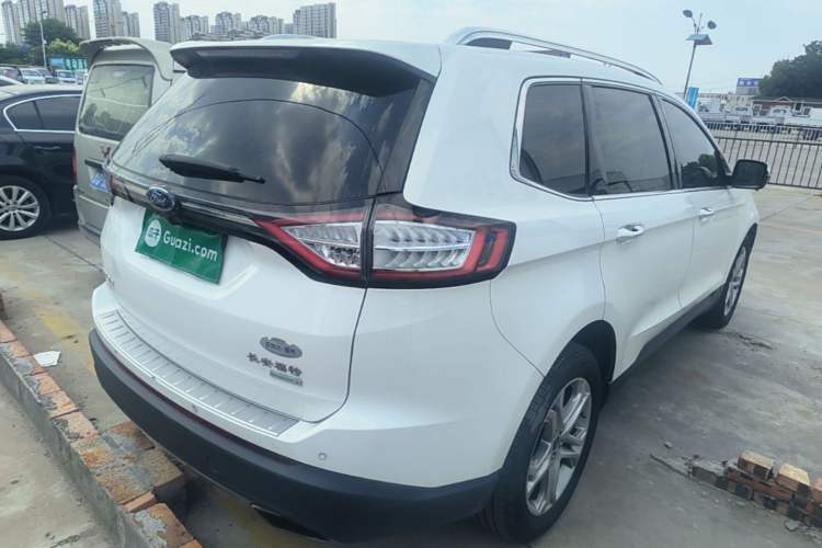 Used Ford Edge 2018 EcoBoost 245 Two-Wheel-Drive Titanium 7-Seater China V Standard Rear Right 45 Deg