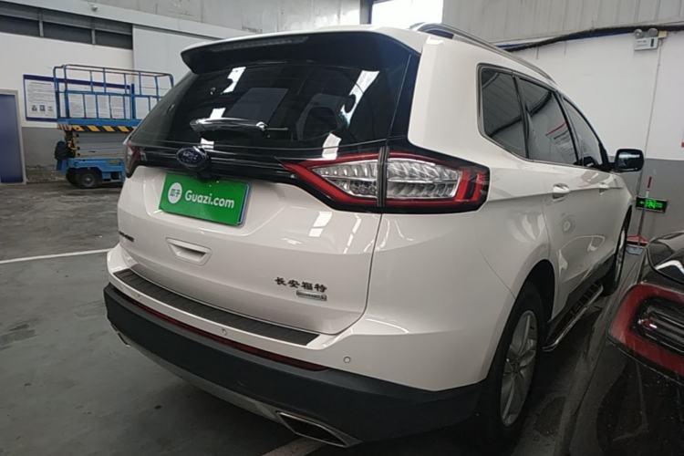 Used Ford Edge 2018 EcoBoost 245 Two-Wheel-Drive Platinum Edition 7-Seater China V Emission Standard Rear Right 45 Deg