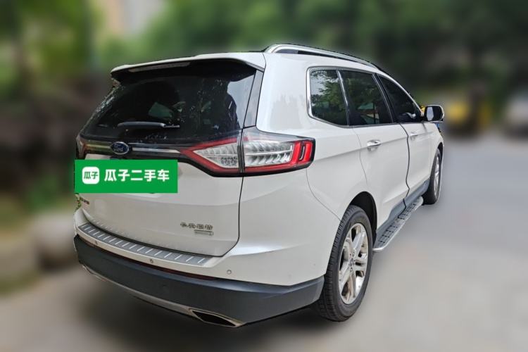 Used Ford Edge 2018 EcoBoost 245 Two-Wheel-Drive Titanium 7-Seater China V Standard Rear Right 45 Deg