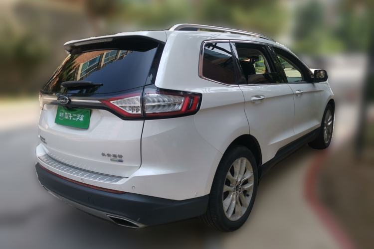 Used Ford Edge 2018 EcoBoost 245 Four-Wheel Drive Flagship Model 7 Seats Rear Right 45 Deg