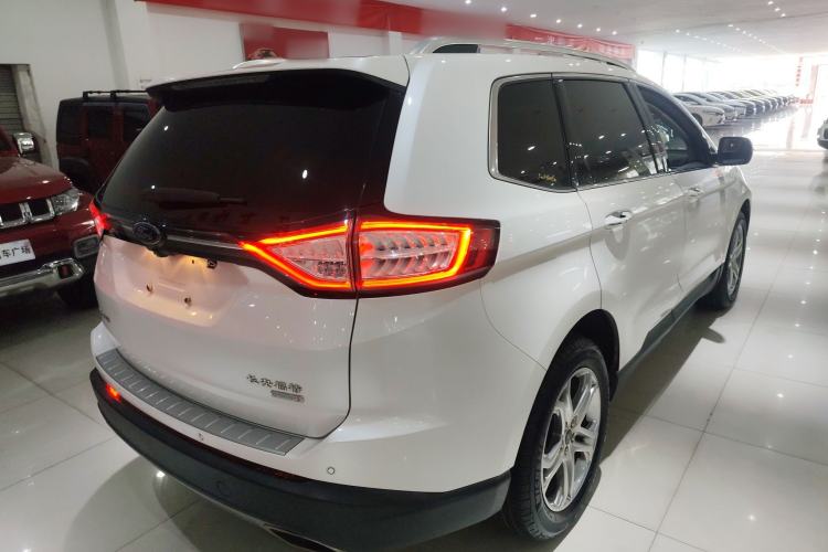 Used Ford Edge 2018 EcoBoost 245 Two-Wheel-Drive Titanium 7-Seater China V Standard Rear Right 45 Deg