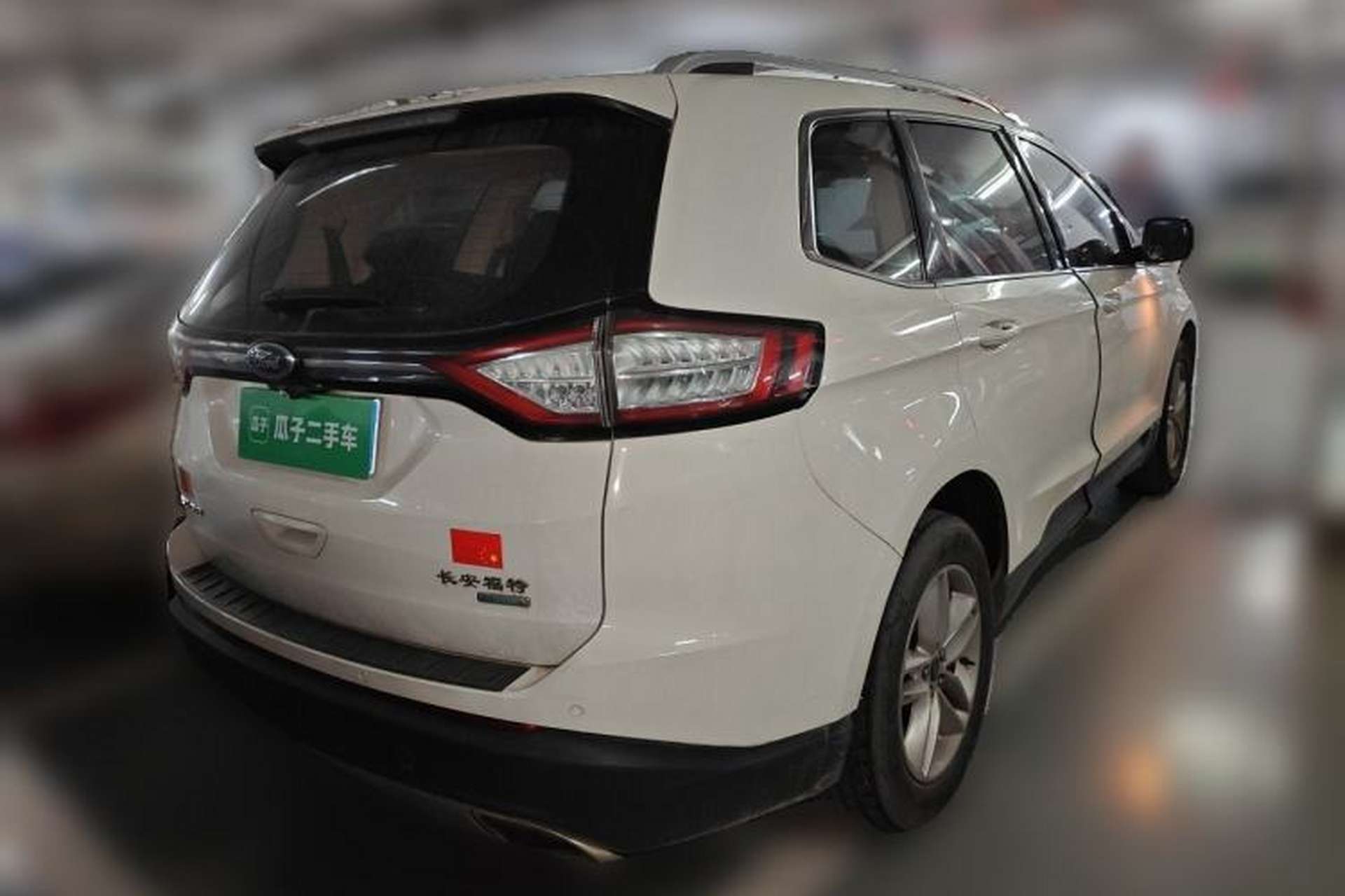 Used Ford Edge 2018 EcoBoost 245 Two-Wheel-Drive Platinum Edition 7-Seater China V Emission Standard Rear Right 45 Deg