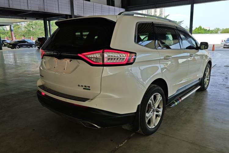 Used Ford Edge 2018 EcoBoost 245 Two-Wheel-Drive Titanium 7-Seater China V Standard Rear Right 45 Deg