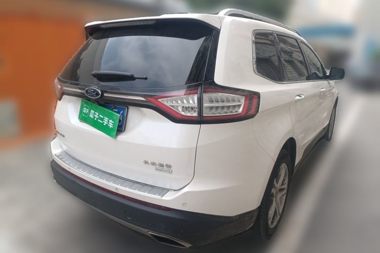 Used Ford Edge 2018 EcoBoost 245 Two-Wheel-Drive Titanium 7-Seater China V Standard Rear Right 45 Deg