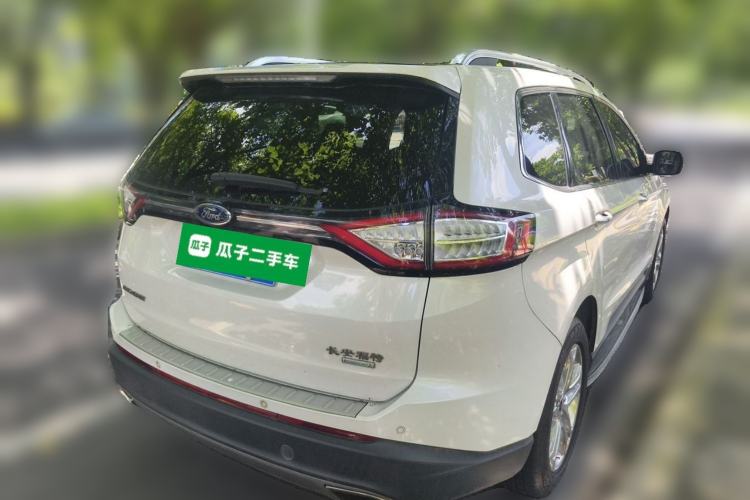 Used Ford Edge 2018 EcoBoost 245 Two-Wheel-Drive Titanium 7-Seater China V Standard Rear Right 45 Deg