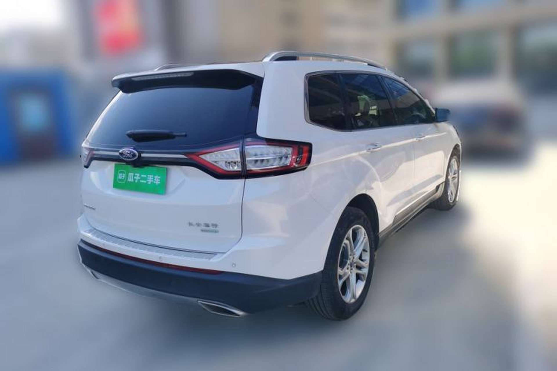 Used Ford Edge 2018 EcoBoost 245 Two-Wheel-Drive Titanium 7-Seater China VI Standard Rear Right 45 Deg