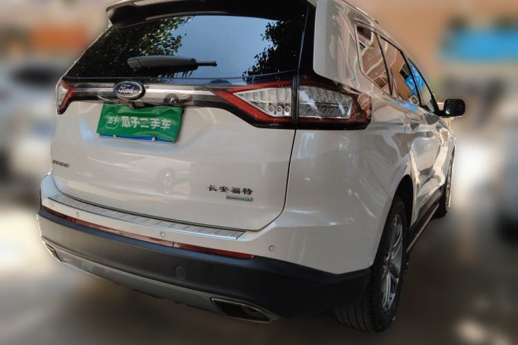 Used Ford Edge 2018 EcoBoost 245 Two-Wheel-Drive Titanium 7-Seater China VI Standard Rear Right 45 Deg