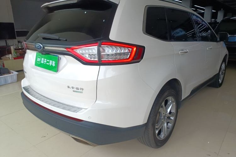 Used Ford Edge 2018 EcoBoost 245 Two-Wheel-Drive Titanium 7-Seater China V Standard Rear Right 45 Deg