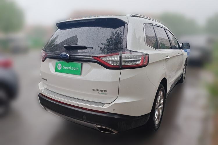 Used Ford Edge 2018 EcoBoost 245 Two-Wheel-Drive Titanium 7-Seater China V Standard Rear Right 45 Deg