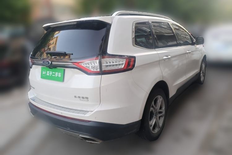 Used Ford Edge 2018 EcoBoost 245 Two-Wheel-Drive Titanium 7-Seater China VI Standard Rear Right 45 Deg