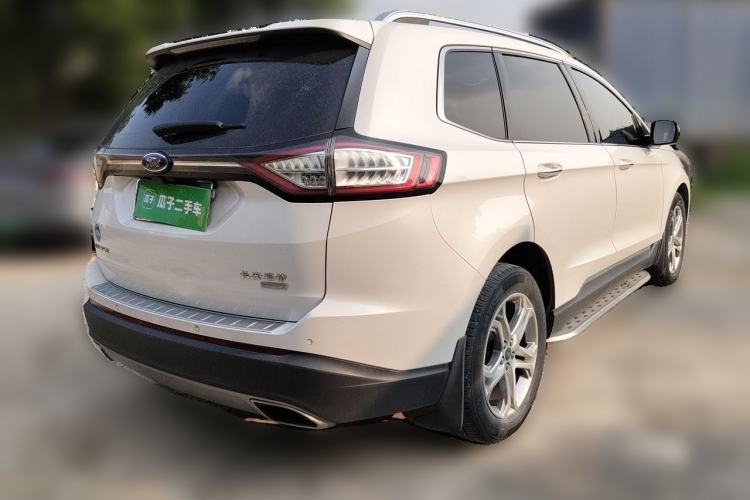 Used Ford Edge 2018 EcoBoost 245 Two-Wheel-Drive Titanium 7-Seater China V Standard Rear Right 45 Deg