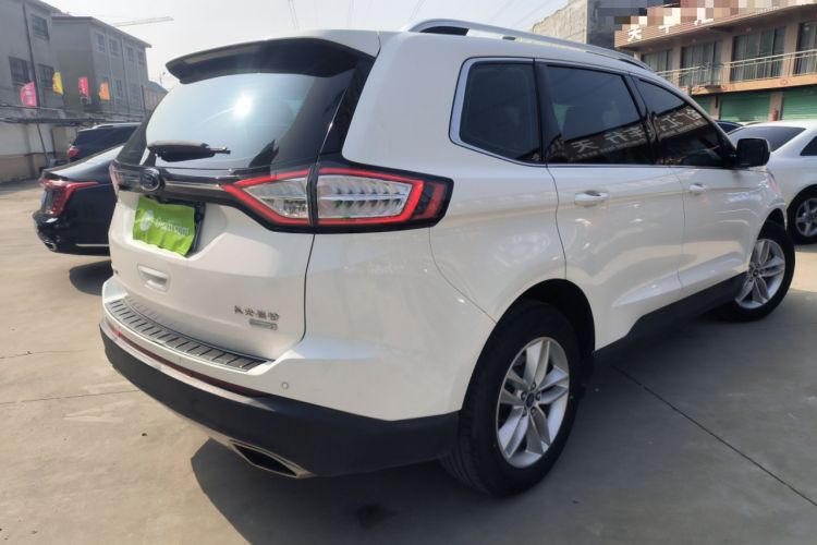 Used Ford Edge 2018 EcoBoost 245 Two-Wheel-Drive Platinum Edition 7-Seater China V Emission Standard Rear Right 45 Deg