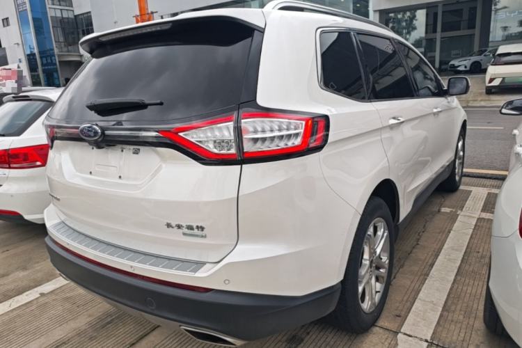 Used Ford Edge 2018 EcoBoost 245 Two-Wheel-Drive Titanium 7-Seater China V Standard Rear Right 45 Deg