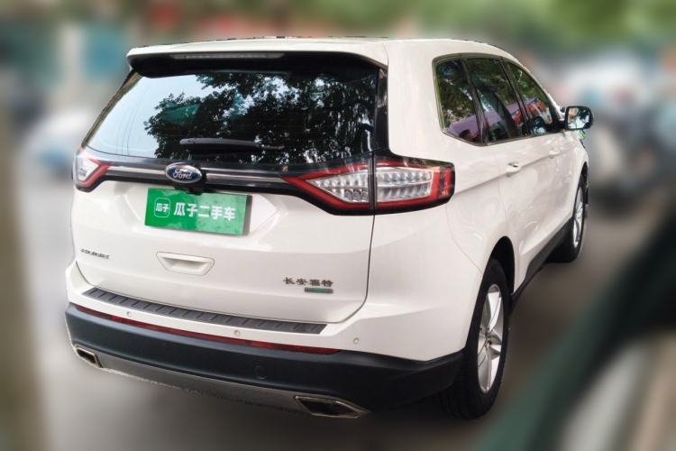Used Ford Edge 2018 EcoBoost 245 Two-Wheel-Drive Platinum Edition 5 Seats Rear Right 45 Deg