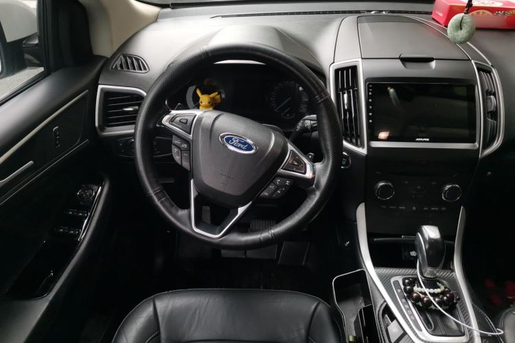 Used Ford Edge 2018 EcoBoost 245 Two-Wheel-Drive Platinum Edition 5 Seats Steering Wheel