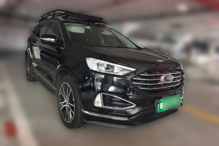 Used Ford Edge 2020 EcoBoost 245 Two-Wheel Drive Titanium 7-Seater Front Right 45 Deg