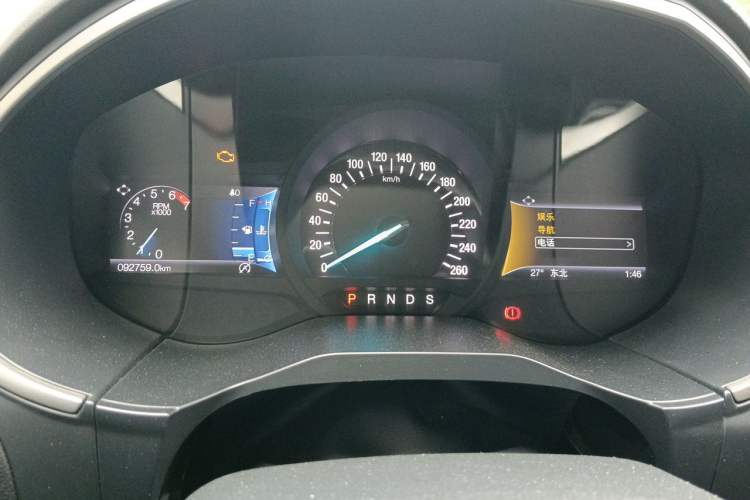 Used Ford Edge 2020 EcoBoost 245 Two-Wheel-Drive Platinum Edition 5 Seats Instrument Cluster