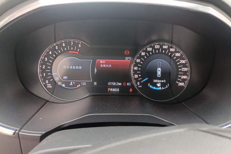 Used Ford Edge 2020 EcoBoost 245 Two-Wheel Drive Titanium 7-Seater Instrument Cluster