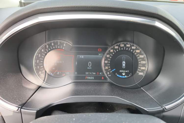 Used Ford Edge 2020 EcoBoost 245 Two-Wheel Drive Titanium 7-Seater Instrument Cluster
